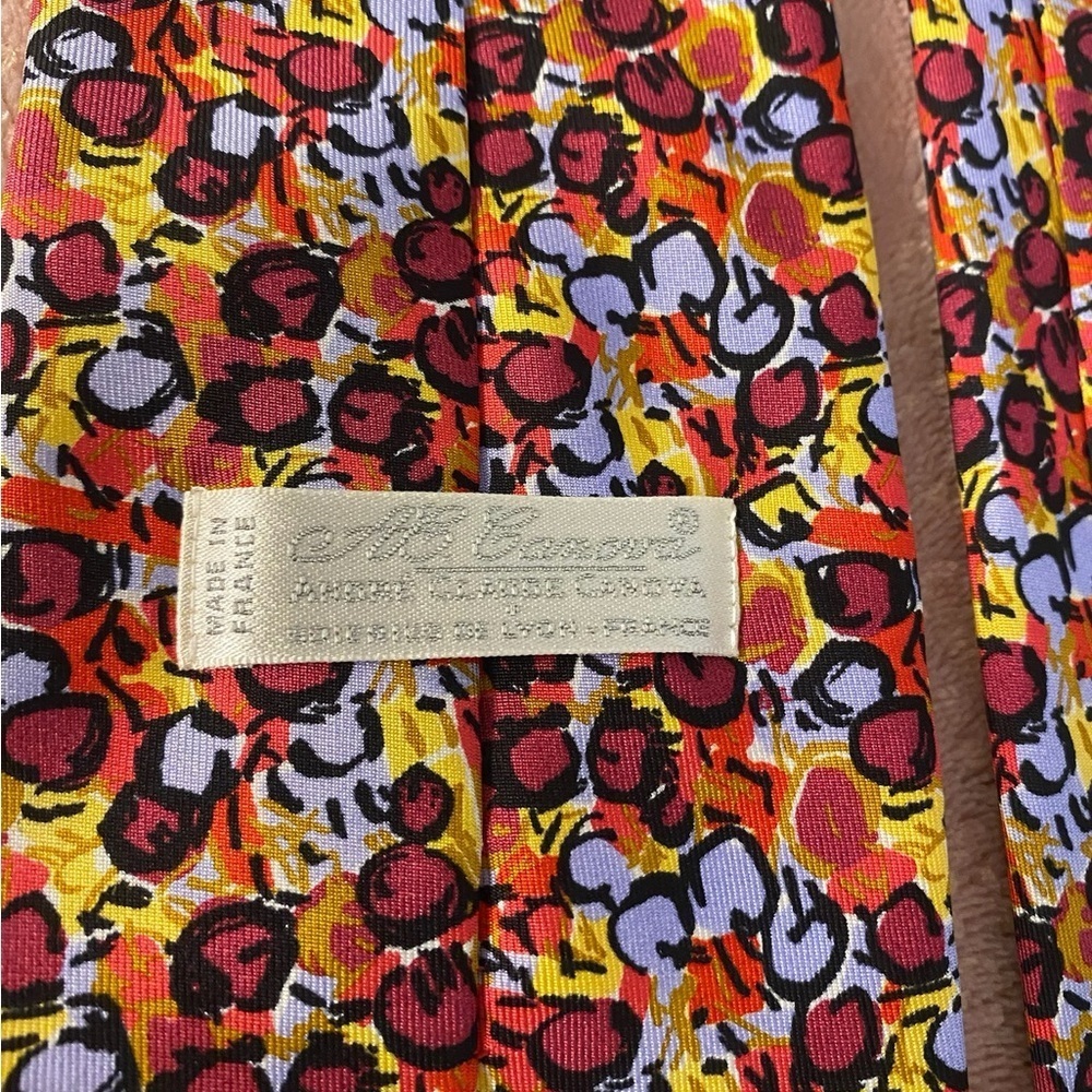 Vibrant Multicolor Tie - Picture 6 of 8